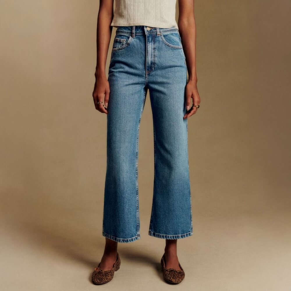 Sezane Le Crop Jeans Size 38